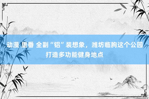 动漫 里番 全副“铝”装想象，潍坊临朐这个公园打造多功能健身地点